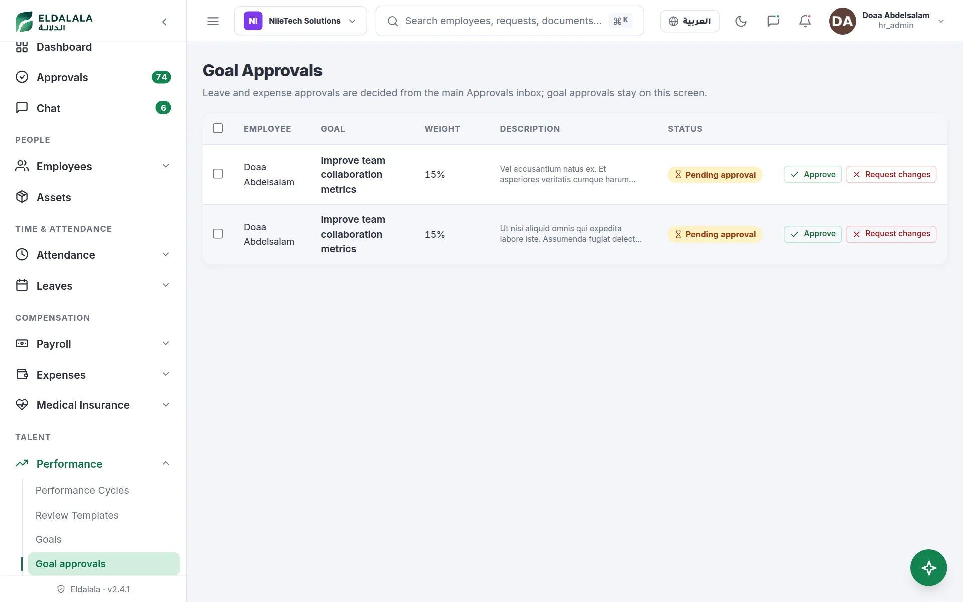 Goal Approvals · Eldalala — /goal-approvals