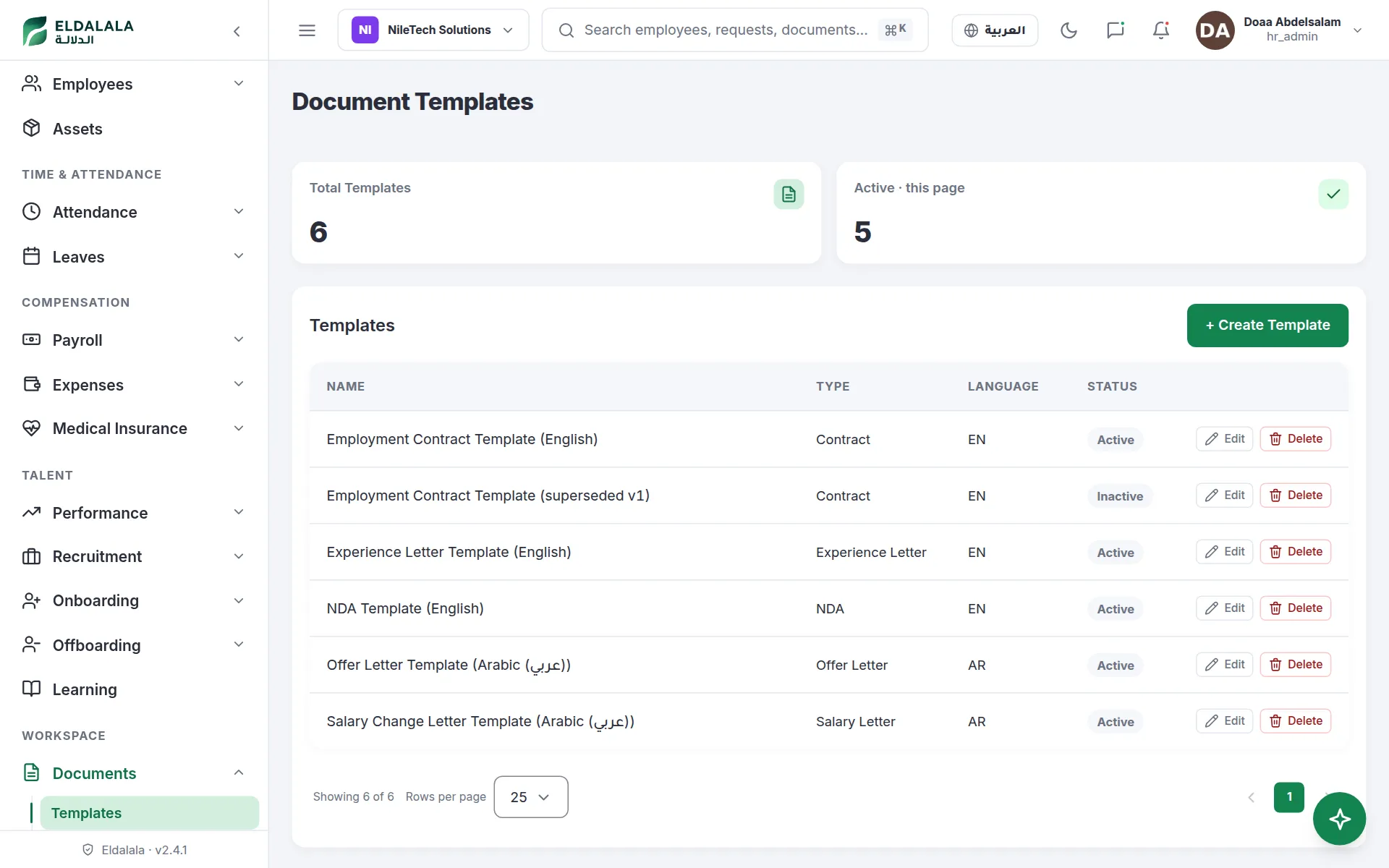 Document Templates · Eldalala — /document-templates